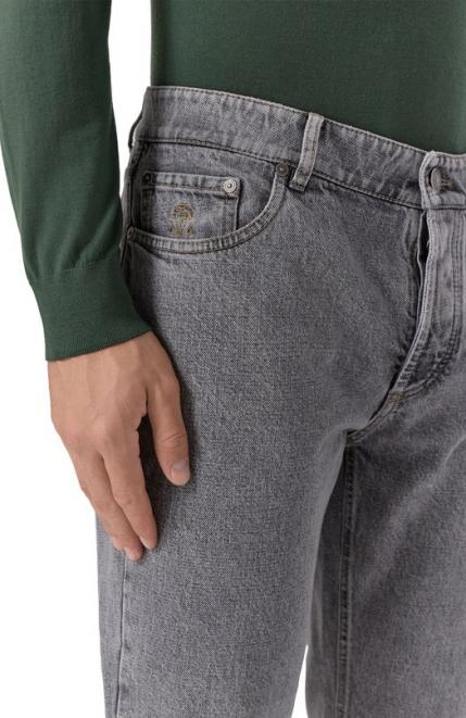 Джинсы Traditional Fit Brunello Cucinelli