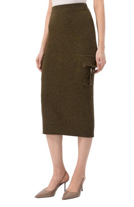 Шерстяная юбка Blumarine