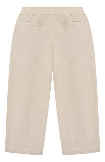 Брюки из вискозы и хлопка Brunello Cucinelli