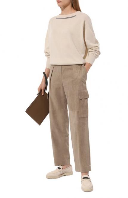 Кашемировый пуловер Brunello Cucinelli