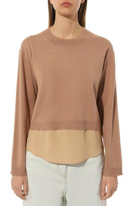 Пуловер из шерсти и хлопка See by Chloe