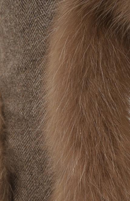 Шапка-ушанка Майкл с мехом соболя FurLand