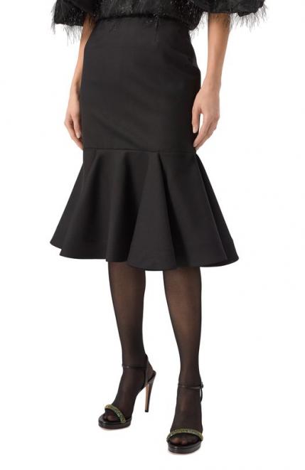 Шерстяная юбка Nina Ricci