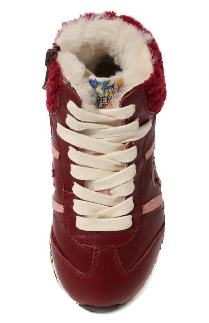 Высокие кроссовки из кожи Premiata will be