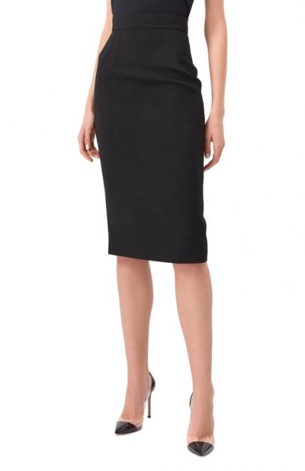 Шерстяная юбка Dolce&Gabbana