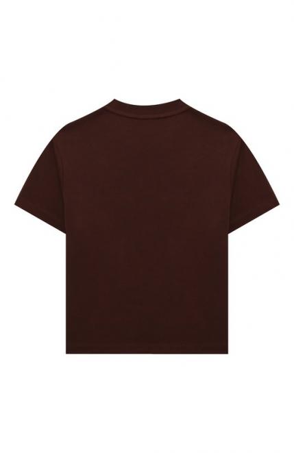 Хлопковая футболка Emporio Armani