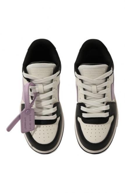 Кожаные кеды Out of Office Off-white