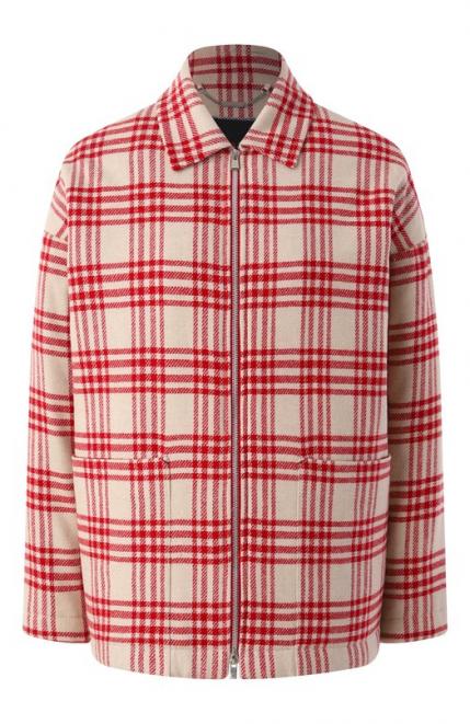 Куртка из шерсти и шелка KITON