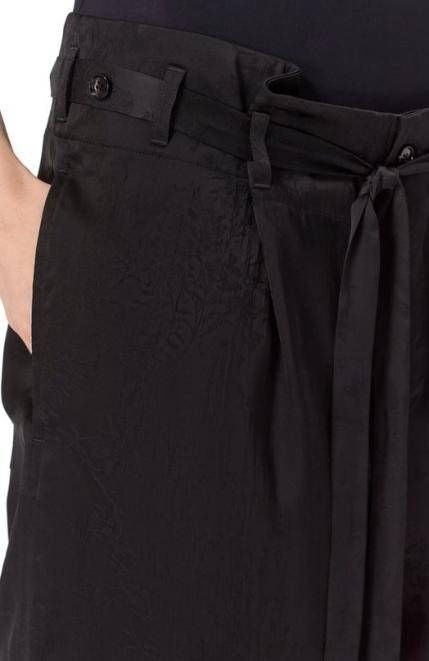 Шорты из вискозы и шелка Ann Demeulemeester