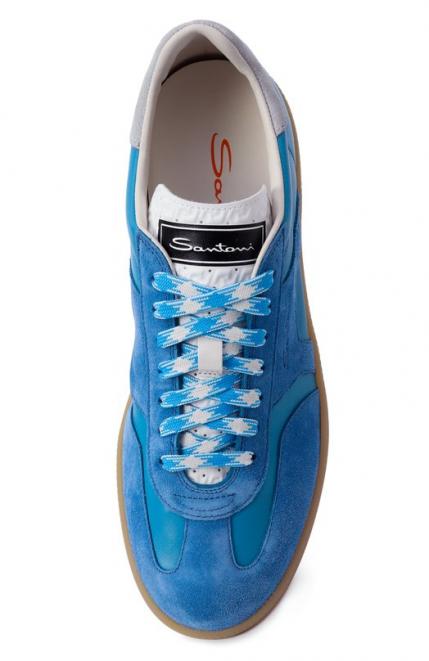 Кожаные кеды DBS Oly Santoni