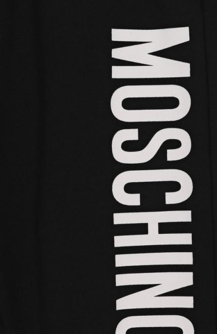 Хлопковые джоггеры Moschino