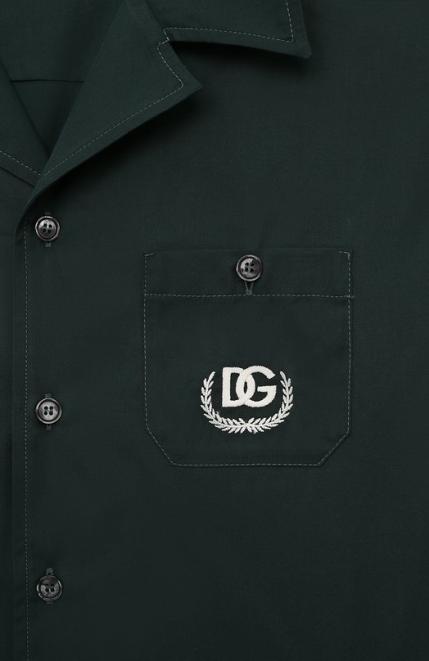 Хлопковая рубашка Dolce&Gabbana