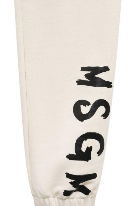 Хлопковые джоггеры MSGM Kids