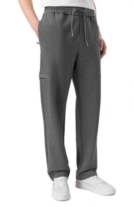 Брюки из хлопка и шерсти BOSS