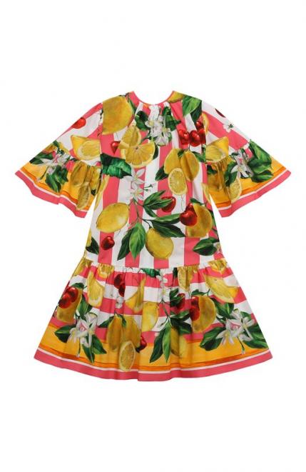 Хлопковое платье Dolce&Gabbana