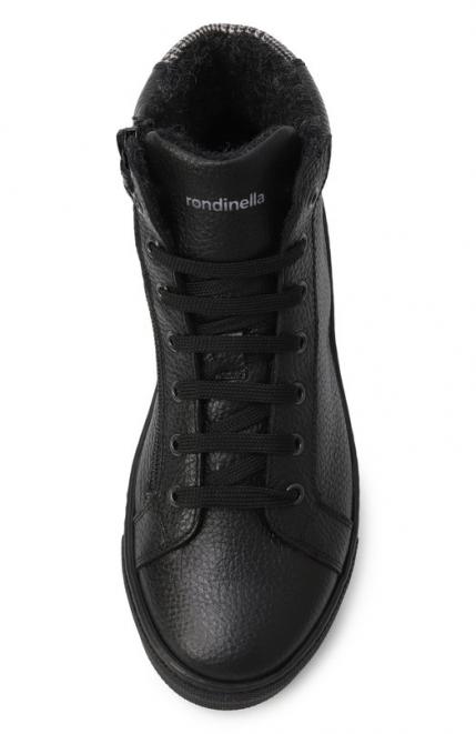 Высокие кеды из кожи Rondinella