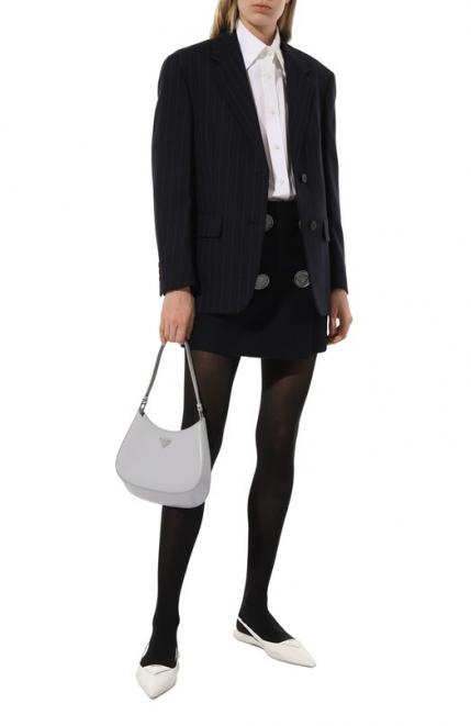 Шерстяная юбка Prada