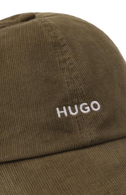 Вельветовая бейсболка HUGO