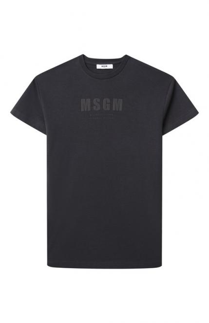 Хлопковое платье MSGM Kids