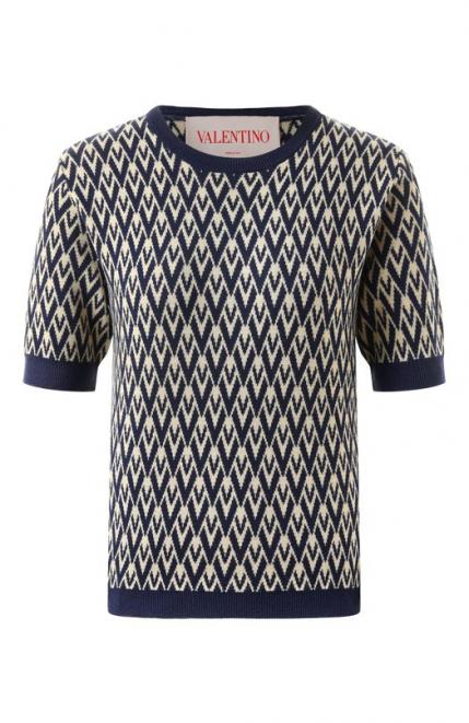Шерстяной пуловер Valentino