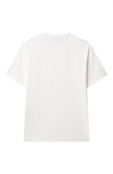 Хлопковая футболка Emporio Armani