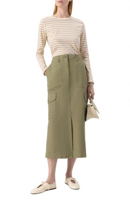 Хлопковая юбка Weekend Max Mara