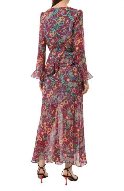 Шелковое платье SALONI