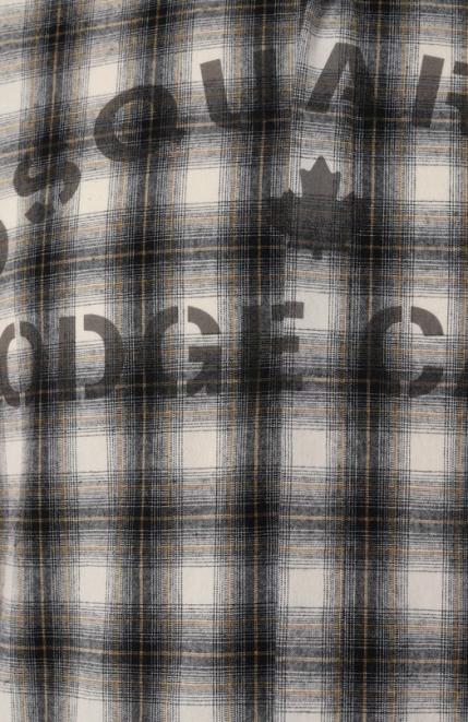 Хлопковая рубашка DSquared2