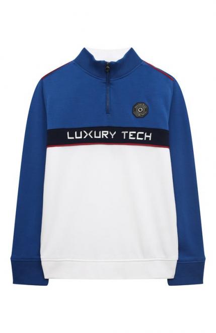 Хлопковая толстовка Stefano Ricci Junior