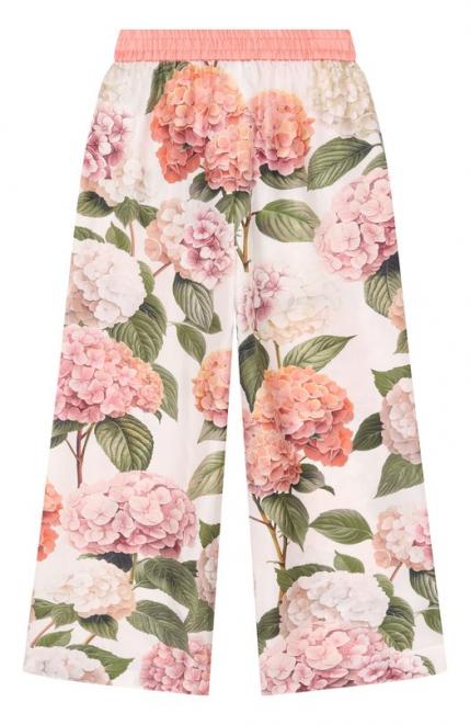 Шелковые брюки Dolce&Gabbana