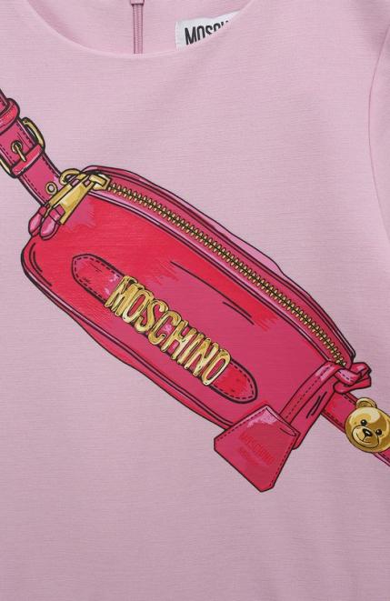 Платье из вискозы Moschino