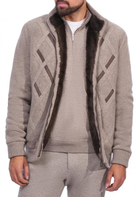 Кардиган на меху Zilli