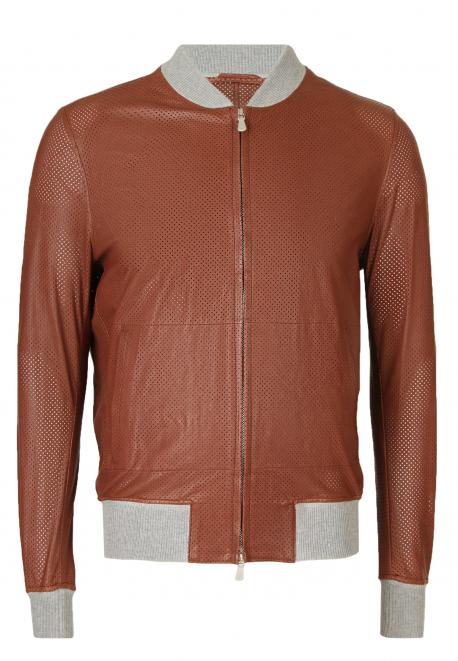 Кожаная куртка Eleventy