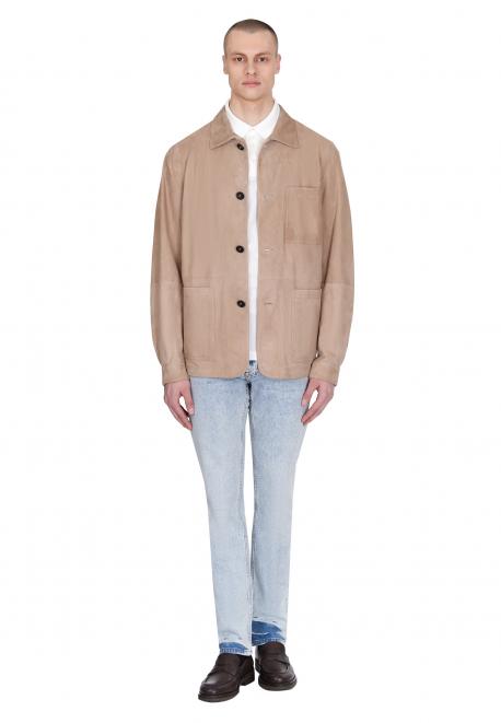 Замшевая куртка Corneliani