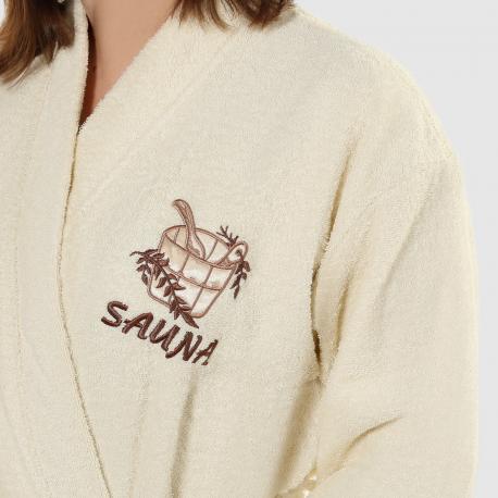 Халат  Sauna XL Beige Asil