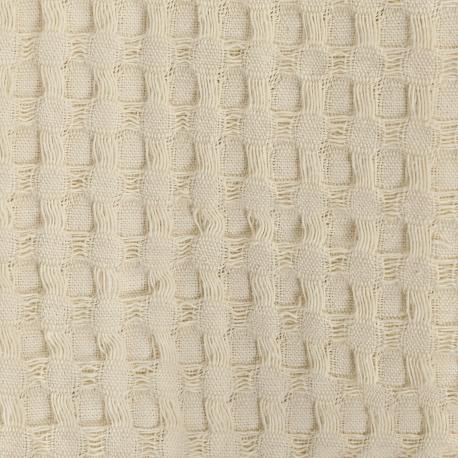 Халат женский  Sauna beige L вафельный с воротником Asil