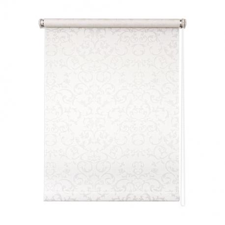 Штора рулонная  Дельфы белый 160х175 см Уют