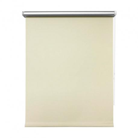 Штора рулонная  Сильвер бежевый светонепроницаемая 120х175 см Уют