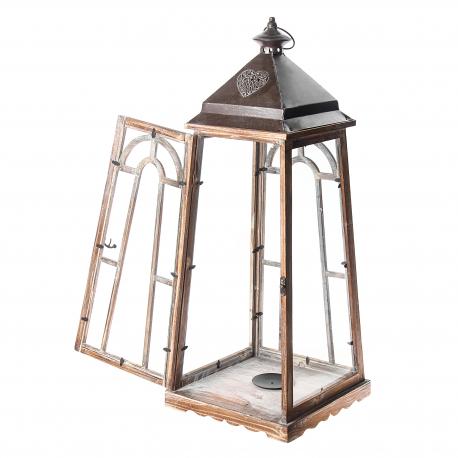 Фонарь-подсвечник  Агнес 32.5х32.5х82 см Minhou lisheng