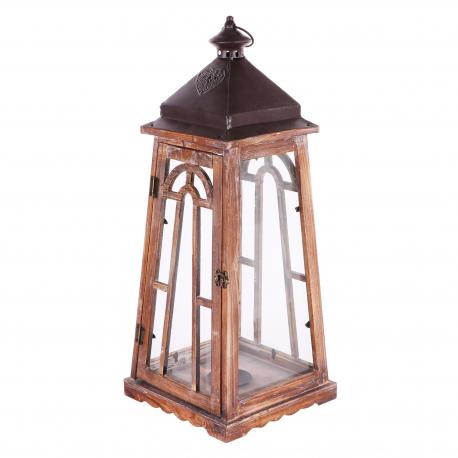 Фонарь-подсвечник  Агнес 25.5х25.5х63.5 см Minhou lisheng