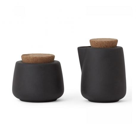 Сахарница и молочник  Nicola V36302 серый Viva Scandinavia