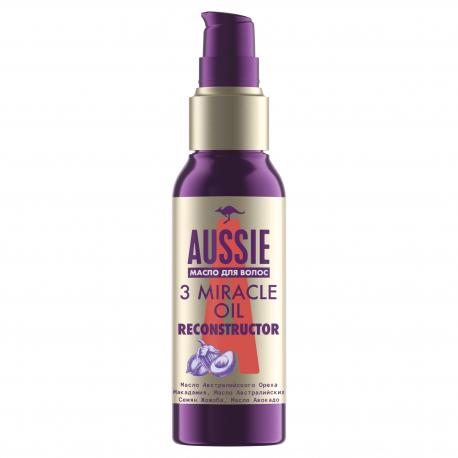 Масло для волос  3 Miracle Oil Reconstructor 100 мл AUSSIE