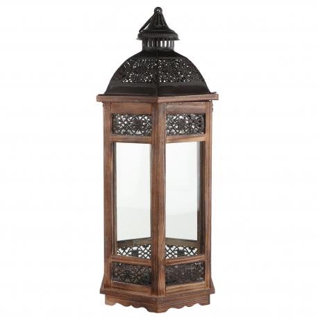 Фонарь-подсвечник  19.5x17x42 Minhou lisheng