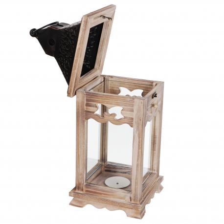 Фонарь-подсвечник  16.5x16.5x40 Minhou lisheng