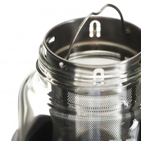 Эко-бутылка с фильтром и чехлом  750 мл стекло Everblooming