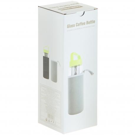 Эко-бутылка с фильтром и чехлом  750 мл стекло Everblooming