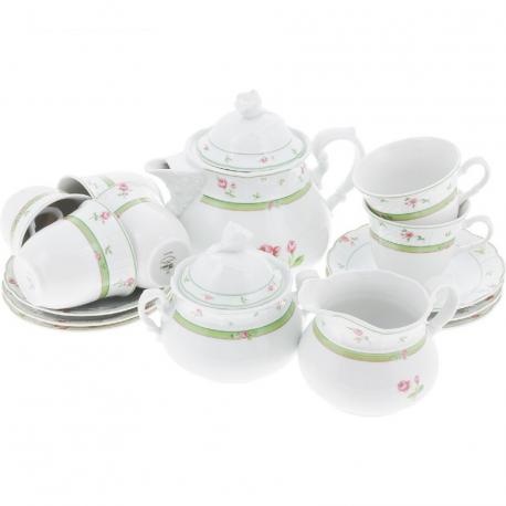 Чайный сервиз  Menuet декор Роза на 6 персон THUN
