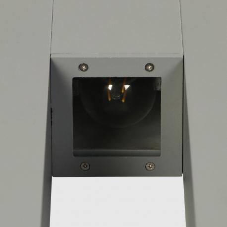 Светильник садовый  8287 IP44 E27 60 Вт, серый Amber Lamp