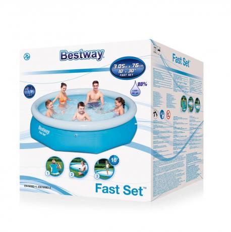 Бассейн надувной  305x76 см (57266 ) Bestway