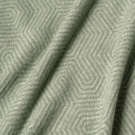 Плед  Фэррелл белый с серым 140х200 см Estia